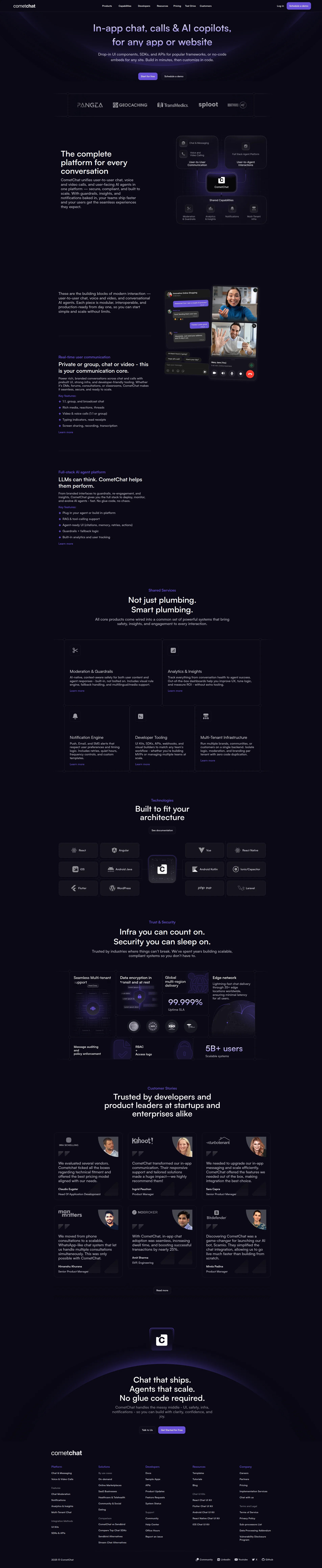 AI Agent Platform by CometChat