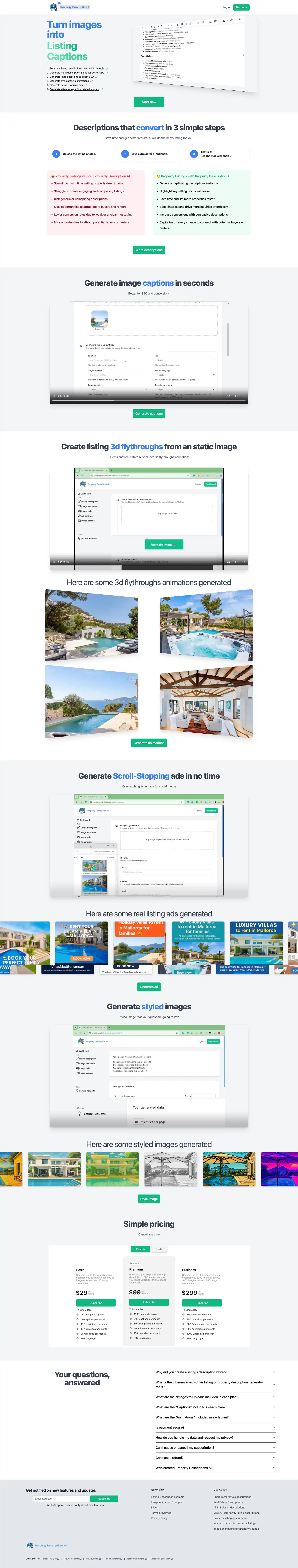Property Description AI