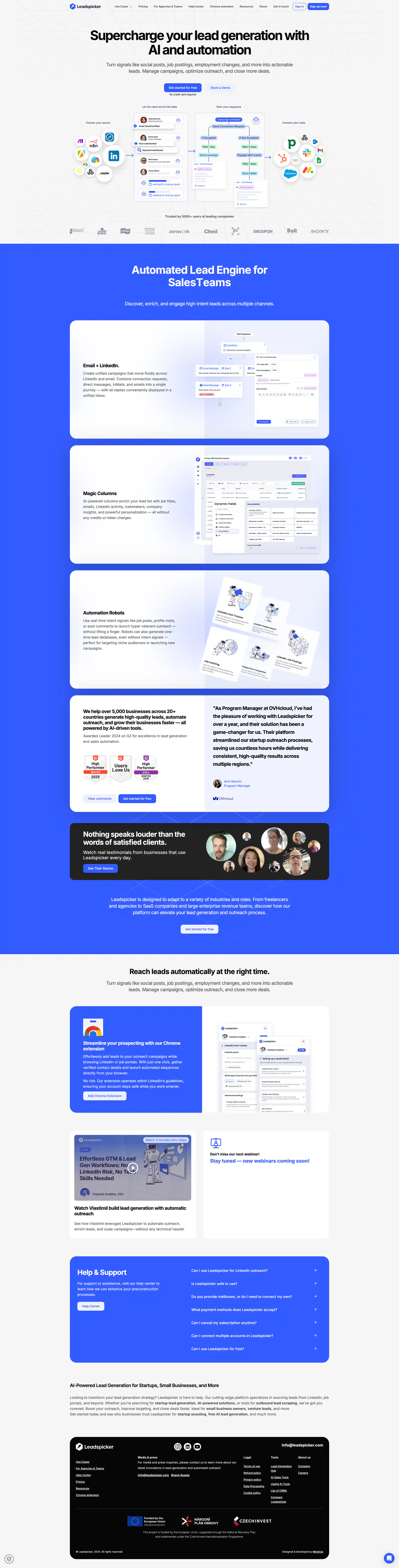 Sales Booster by Leadspicker